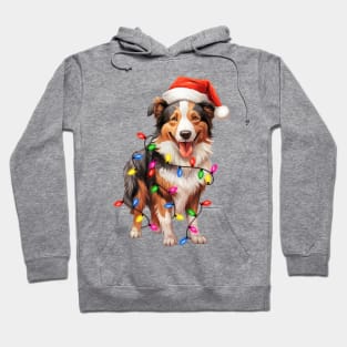 Christmas Collie Hoodie